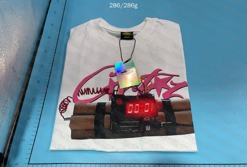 Corteiz No Time 4 Luv Tee White 2