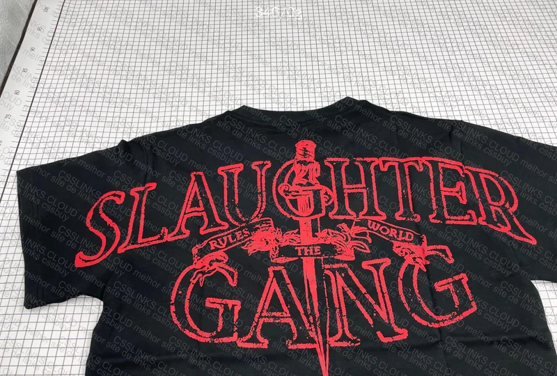 T-Shirt Corteiz x Slaughter Gang 21 Savage 5