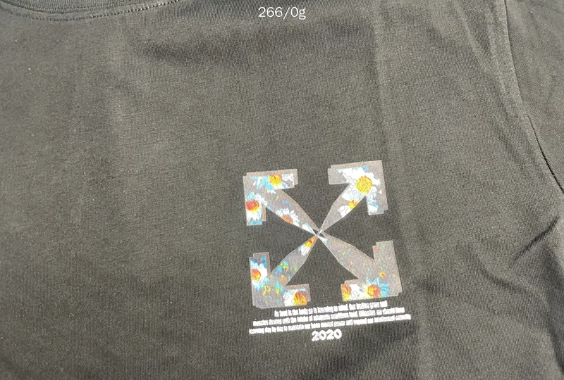 T-shirt off white 3