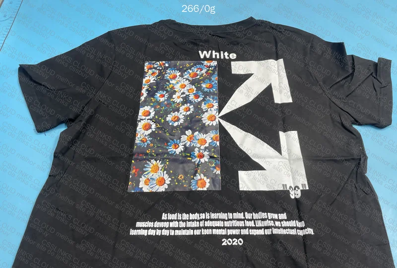 T-shirt off white 7