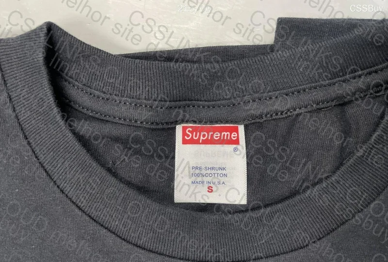 T-shirt supreme x corteiz