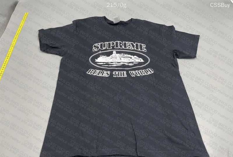 T-shirt supreme x corteiz 2