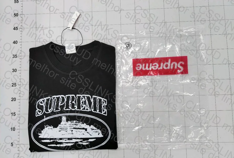 T-shirt supreme x corteiz 2