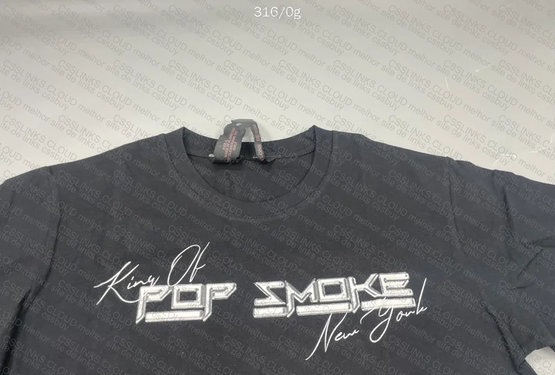 T-shirt VLONE POP SMOKE 2