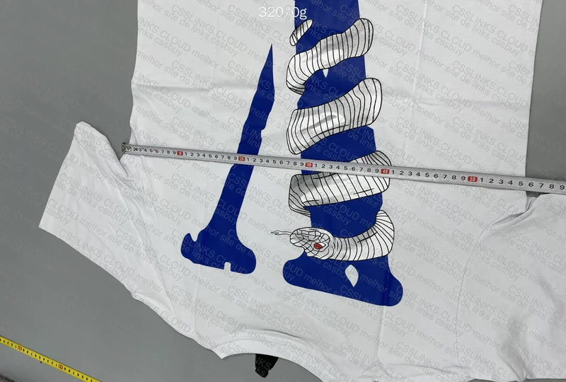 T-Shirt VLONE White Snake 2