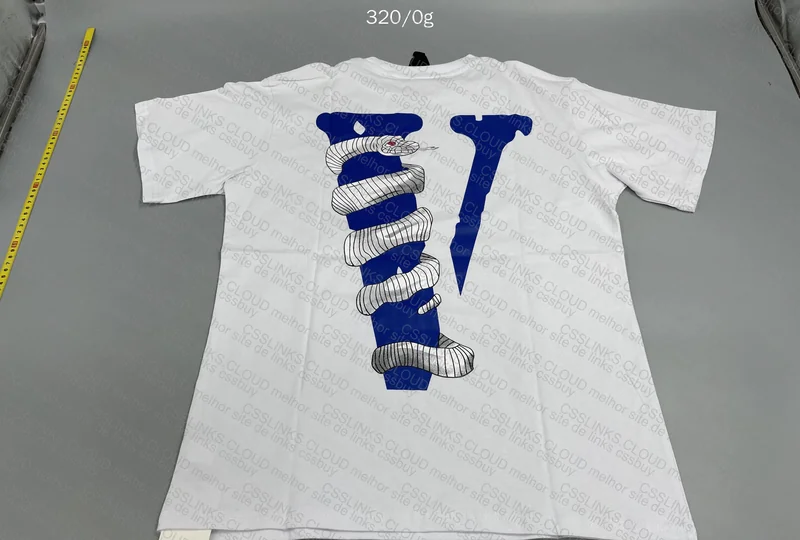 T-Shirt VLONE White Snake 5