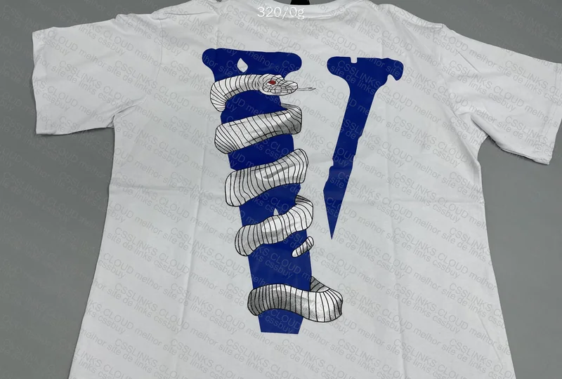 T-Shirt VLONE White Snake 6