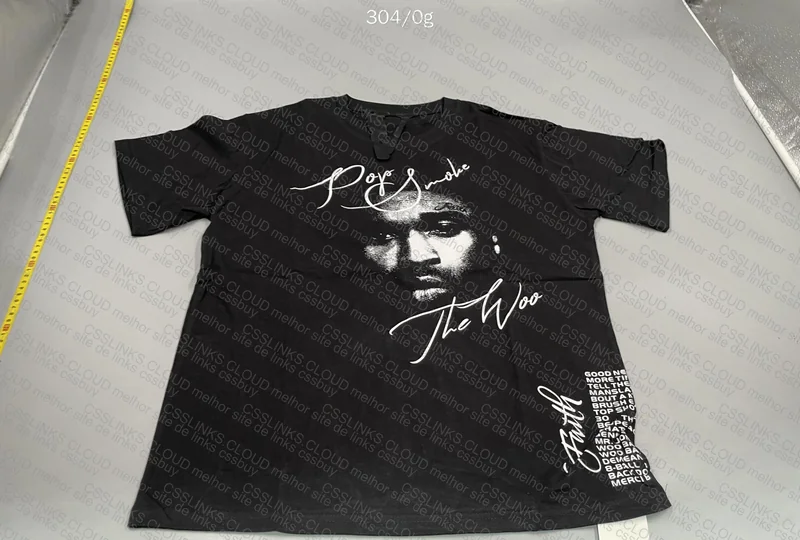 T-Shirt VLONE x PopSmoke