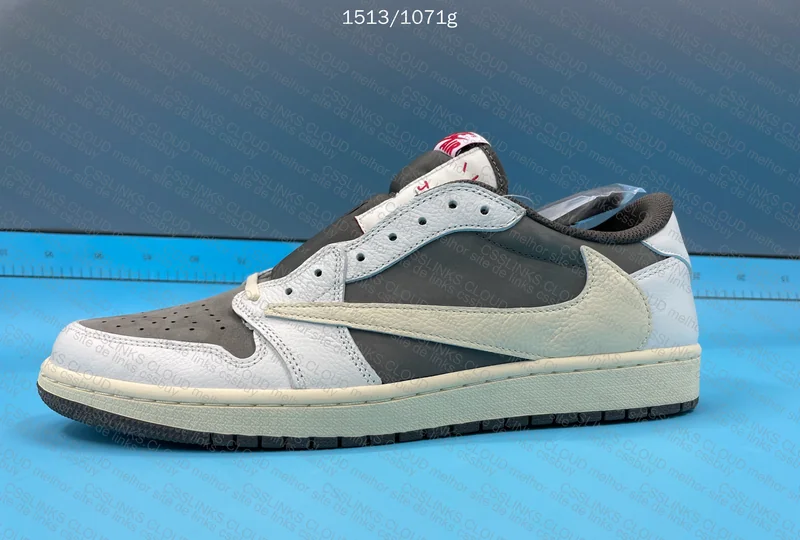 T1 BATCH Travis Scott x Air Jordan 1 Low Reverse Mocha 7