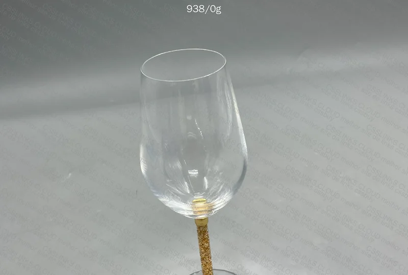 Wine Glass in Swarovski Style