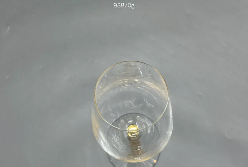 Wine Glass in Swarovski Style 2