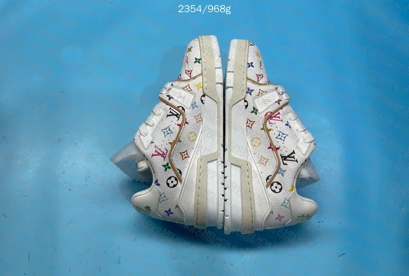 Takashi Murakami x Louis Vuitton LV Trainer White 8
