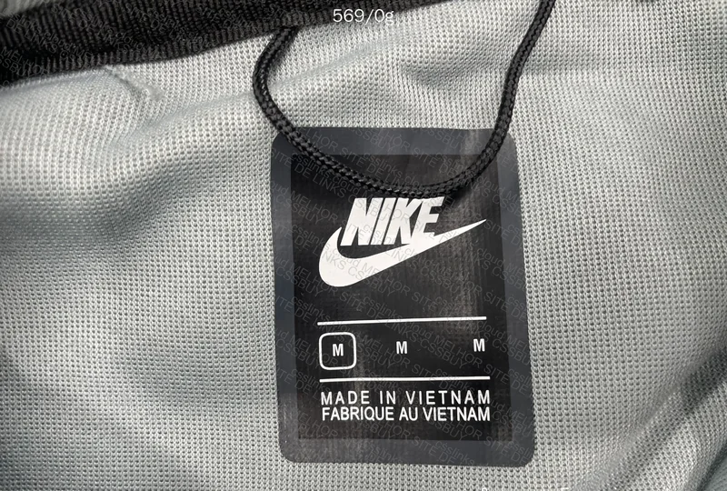 Gray and White Fleece Tech (With Measurements) 10