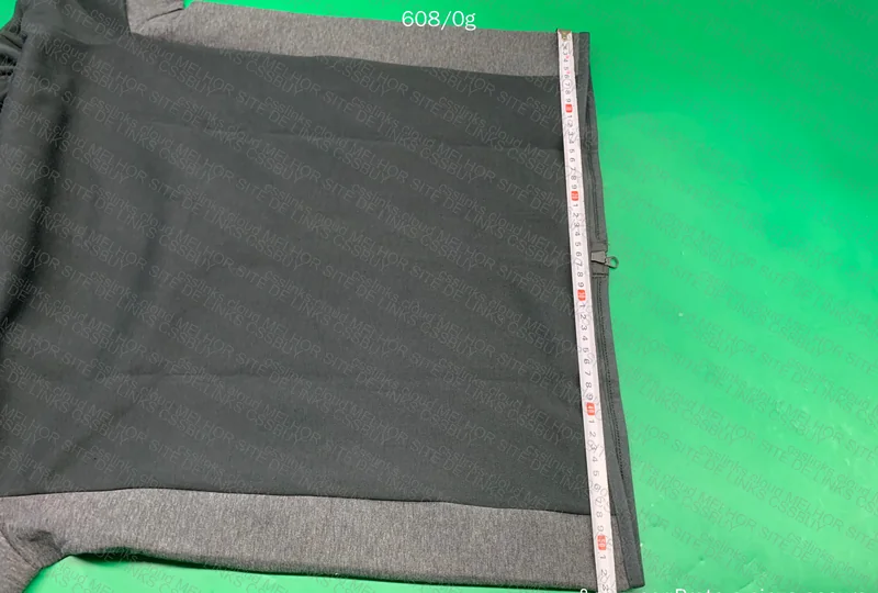Gray and Black Fleece Tech (With Measurements) 7