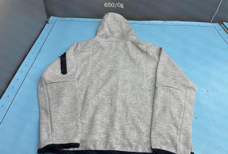 Gray Fleece Tech 4
