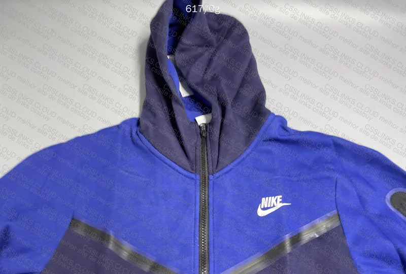 Tech Fleece Blue from Husky with Measurements 2