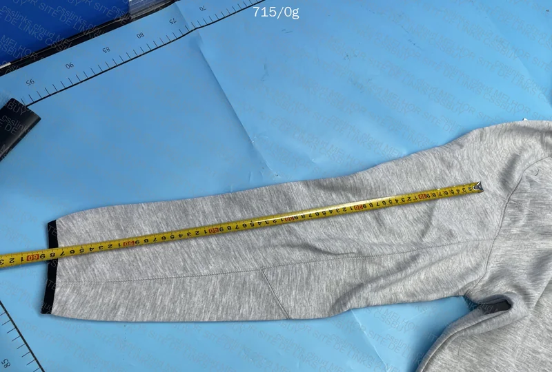 Tech Fleece Gray with Measurements 8