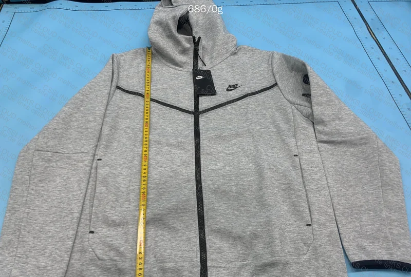 Tech Fleece (with Measurements) 6