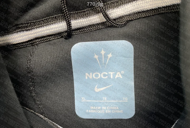 Nocta Tech Fleece with Measurements 5