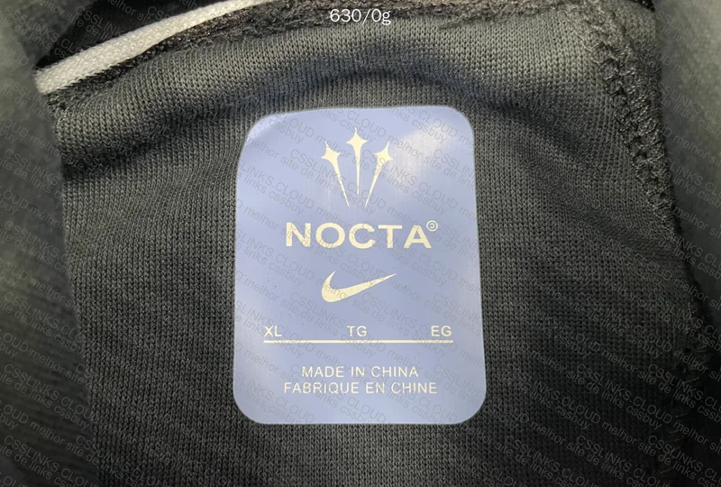 Nocta Tech Fleece (With Measurements) 5