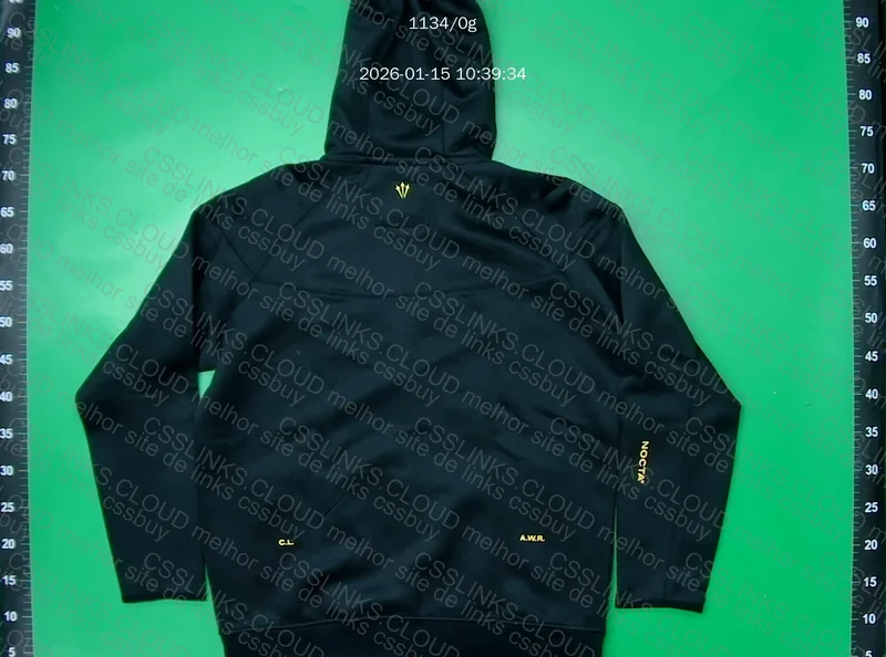 Tech fleece nocta preta 4