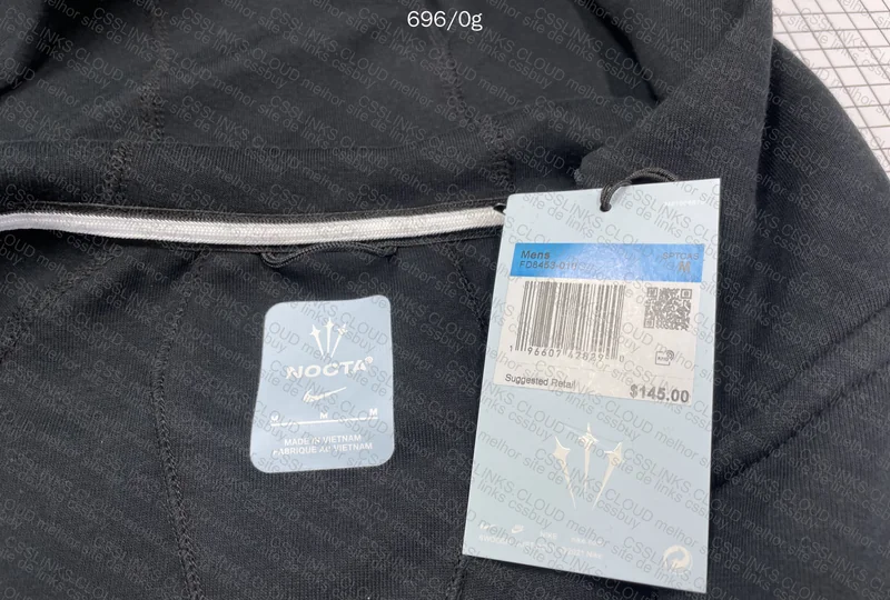 Nocta x Nike Black Tech Fleece 3