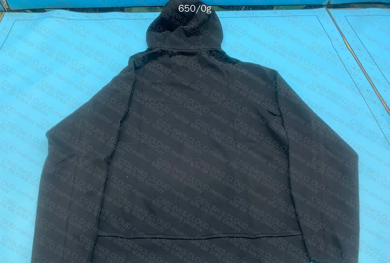 Black Nike Tech Fleece with Measurements 10