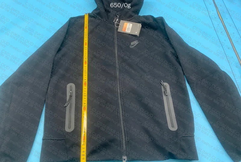 Black Nike Tech Fleece with Measurements 6