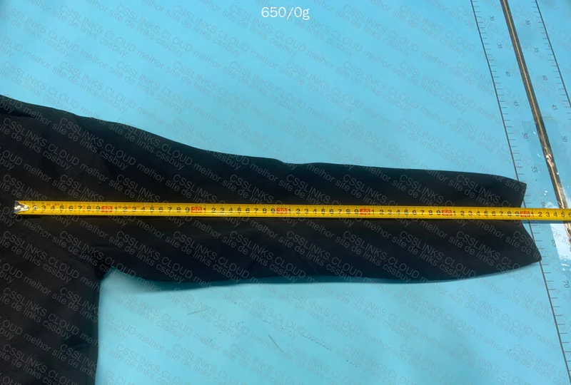 Black Nike Tech Fleece with Measurements 9