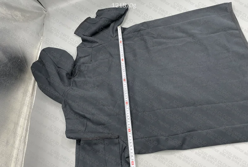 Black Nike Tech Fleece with Measurements 3