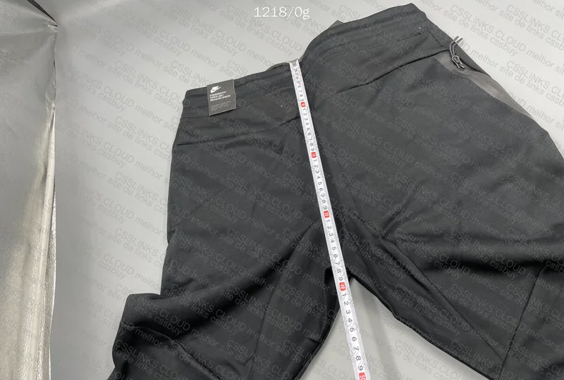 Black Nike Tech Fleece with Measurements 8