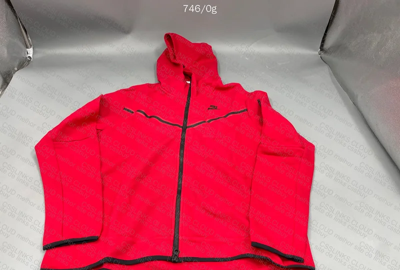 Red Nike Tech Fleece from Husky