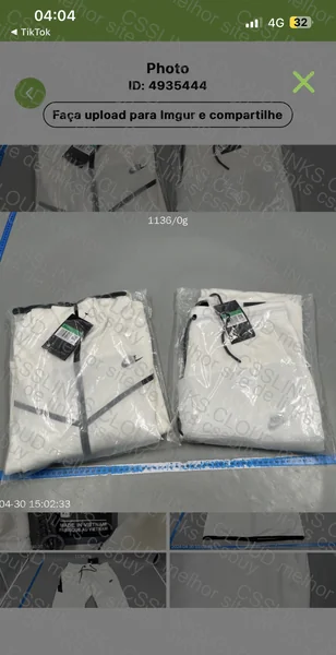 TECH FLEECE WHITE