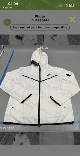 TECH FLEECE WHITE 2