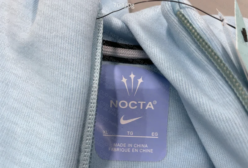 TECH FLEECE X NOCTA BABY BLUE 4