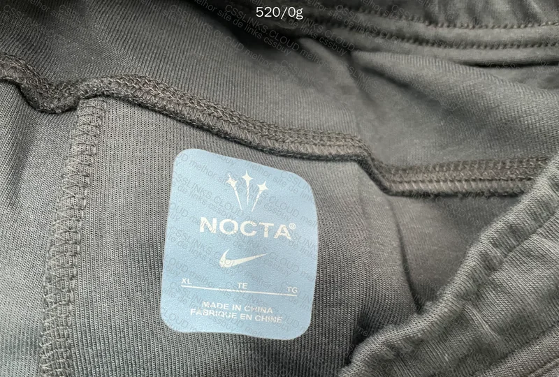 Nike x Nocta Tech Fleece 100Y (with Measurements)