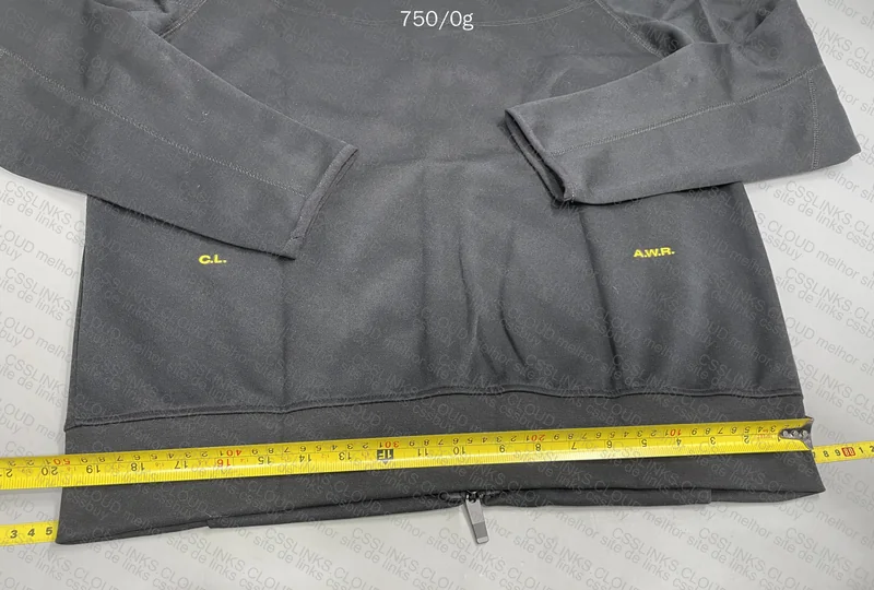 Nocta Tech Fleece 120Y (with Measurements) 7
