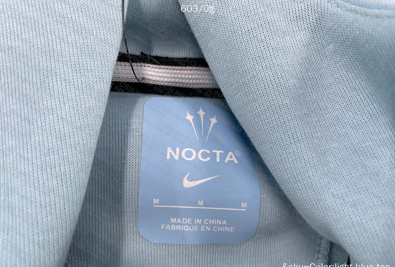 Blue Nocta Tech Fleece by Estelio 4