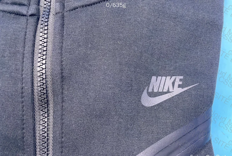 Gray & Black Tech Fleece 10