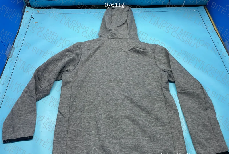 Gray & Black Tech Fleece 4