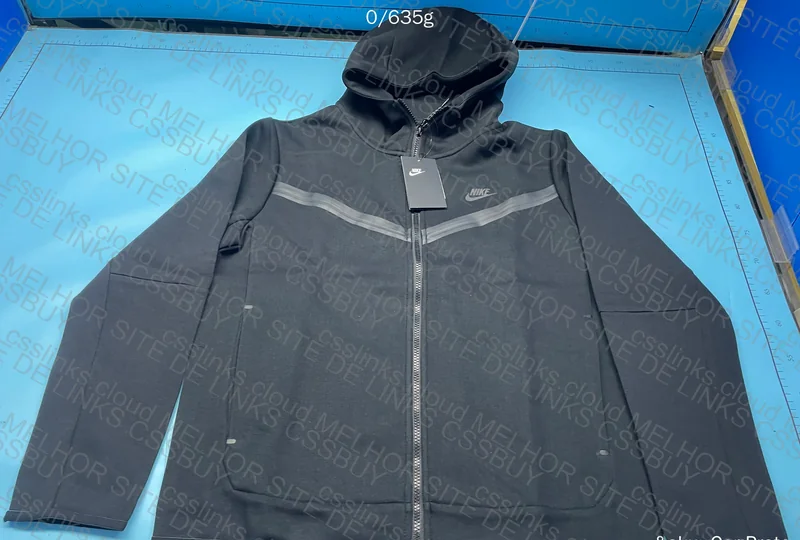 Gray & Black Tech Fleece 7