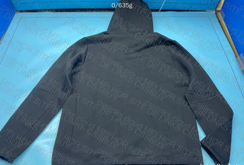 Gray & Black Tech Fleece 9