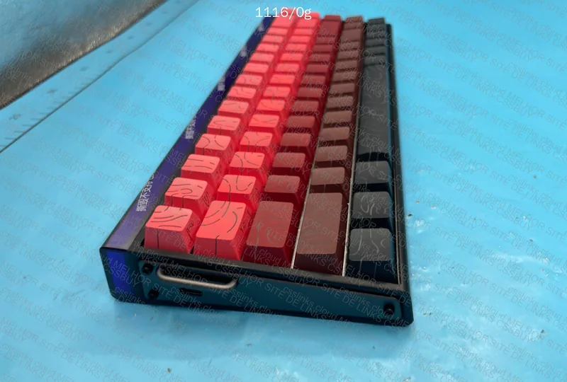 Teclado Hero68He + Mouse Sc580 (com mousepad) 5