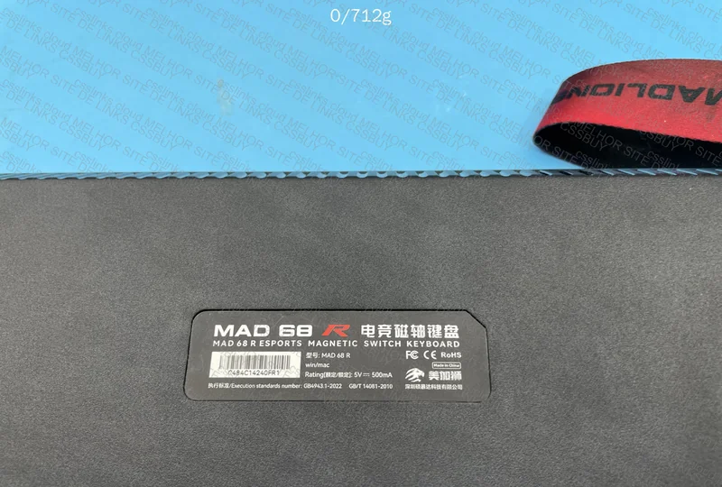 Teclado MadLions Mad 68 R 10