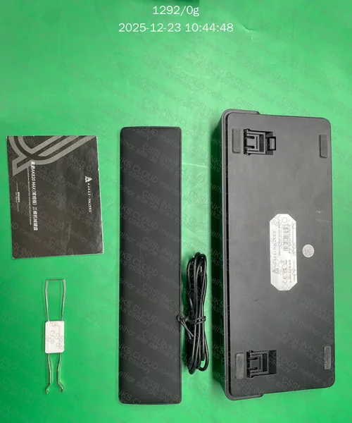 Teclado mecânico ajazz ak820 max plus achadinho