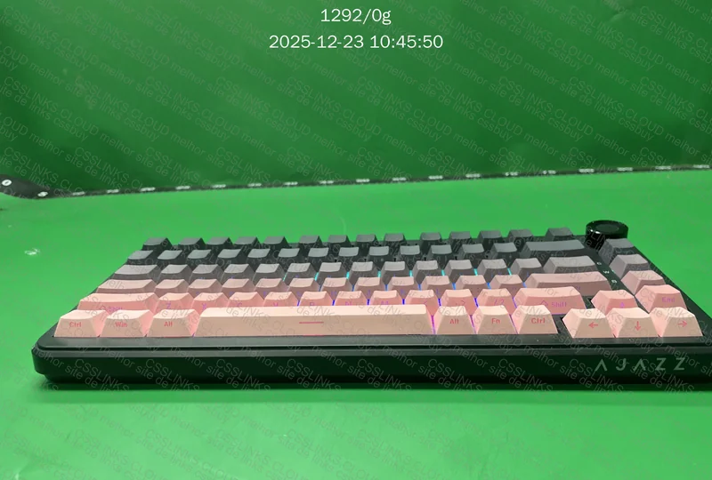Teclado mecânico ajazz ak820 max plus achadinho 5