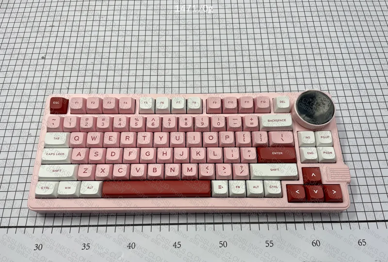 Feker K75 Pink Mechanical Keyboard 2
