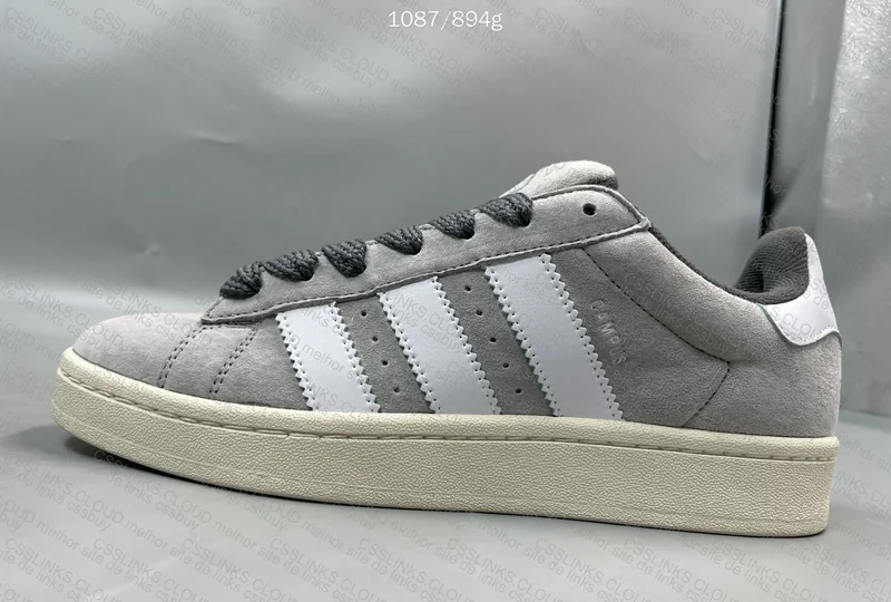 Adidas Campus Gray Sneakers 6