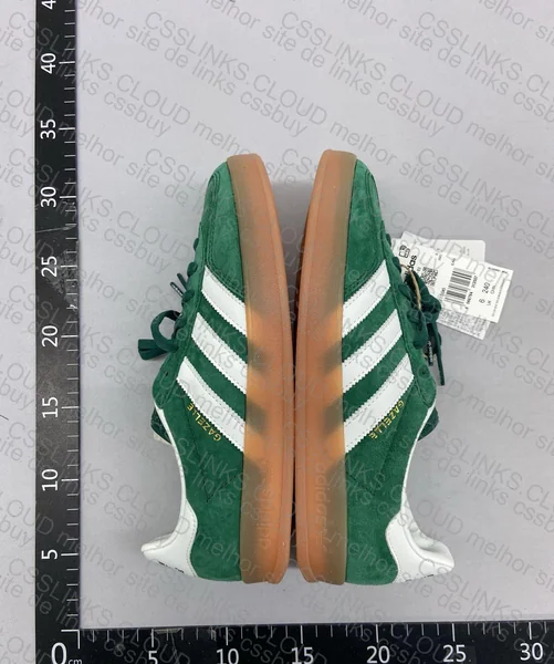 Tenis adidas gazelle verde 3