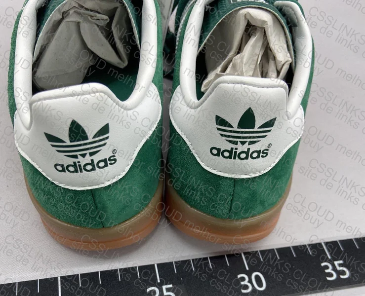 Tenis adidas gazelle verde 5